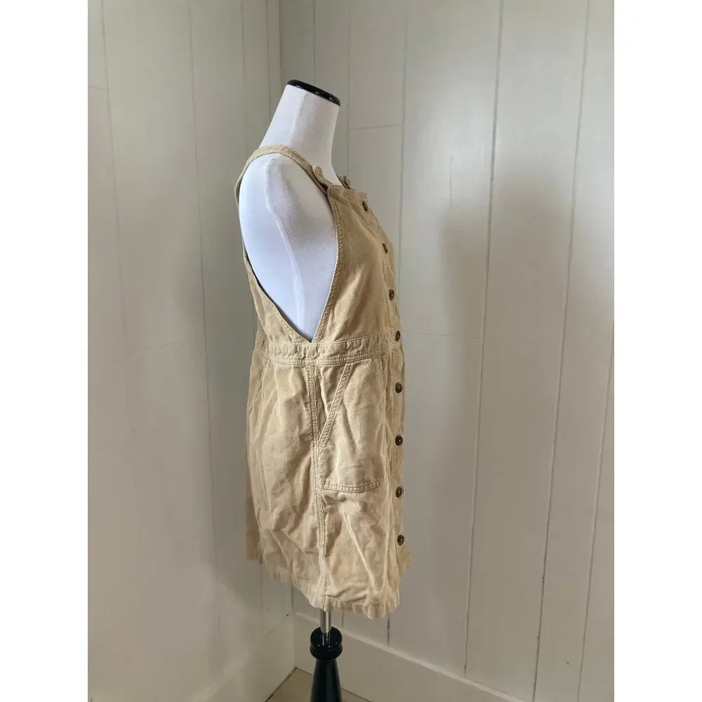 Old Navy Light Brown Corduroy Jumper, Size XL